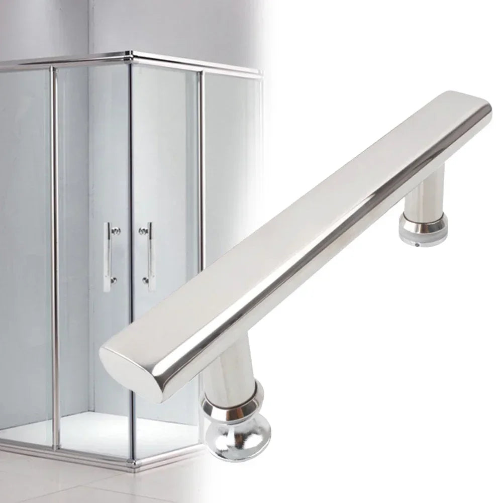 Poignée de Porte de Douche Inox, Barre 225 mm, Entraxe 145 mm