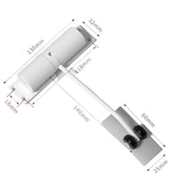 Ferme-Porte à Ressort Réglable en Aluminium, Corps Rond 130 mm ou Carré 100 mm, vue 7