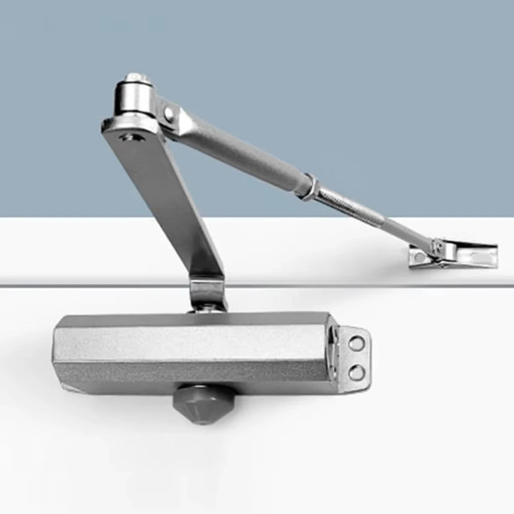 Ferme-Porte Hydraulique à Bras Compas Réglable, Entraxe 126 ou 188 mm