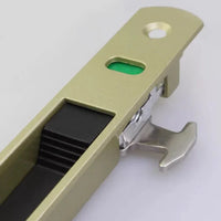 Serrure à Crochet Encastrable en Aluminium pour Porte et Fenêtre Coulissantes, vue 2