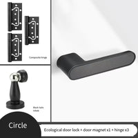 Poignée de Porte Magnétique à Clé, Béquille Carrée ou Ronde, 3 Coloris, vue 15