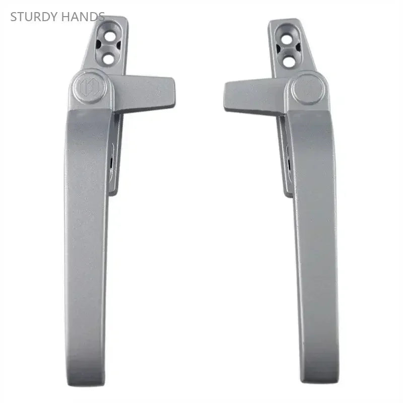 Poignée de Fenêtre en Aluminium Type 50, Béquille en 7, Gauche ou Droite, vue 2