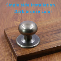 Bouton de Porte Boule en Laiton, Rosace 60 mm, Tête 45 mm, vue 12