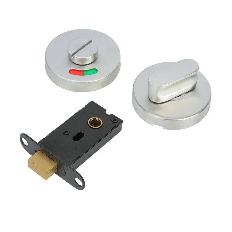 Rosace de Condamnation WC en Inox, Indicateur Libre Occupé, Tige 70 mm, vue 6