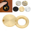 Cache Judas de Porte Pivotant Autocollant, Ouverture 17 mm, 5 Finitions