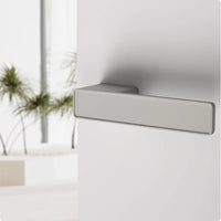 Poignée de Porte Magnétique Silencieuse en Aluminium, Ronde ou Carrée