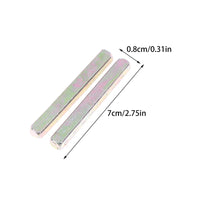 Carré de Poignée de Porte 8 x 8 mm, Lot de 2, de 60 à 160 mm, vue 17