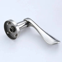 Poignée de Porte Intérieure Inox, 11 Formes de Béquille, Rosaces de Clé, vue 4