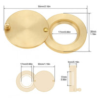Cache Judas de Porte Pivotant Autocollant, Ouverture 17 mm, 5 Finitions, vue 7