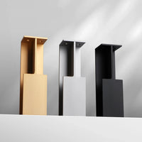 Poignée Cuvette Moletée pour Porte Coulissante, Aluminium Noir, Gris ou Doré, vue 10