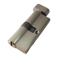 Cylindre de Porte Européen à Bouton, Zamak Brossé, 60 à 90 mm, vue 5