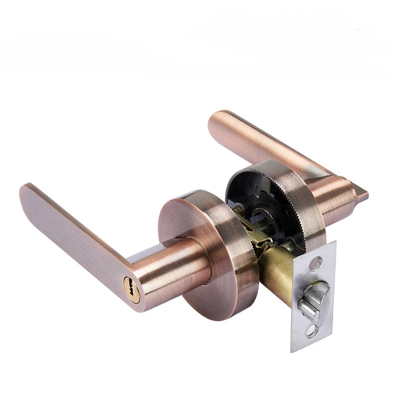 Poignée de Porte Intérieure à Clé ou Condamnation, Béquille 125 mm, 5 Finitions, vue 8