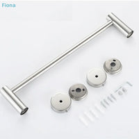 Porte-Serviettes Mural en Inox Chromé, Barre Simple ou Double, 50 ou 60 cm, vue 3