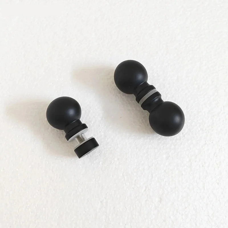 Poignée de Porte de Douche Boule en Aluminium, Simple ou Double Face, 30 ou 50 mm, vue 4