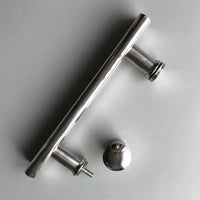 Poignée de Porte de Douche en Inox Chromé Poli, 7 Entraxes de 145 à 550 mm, vue 5