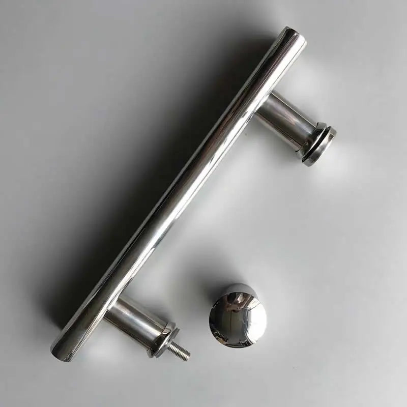 Poignée de Porte de Douche en Inox Chromé Poli, 7 Entraxes de 145 à 550 mm, vue 5