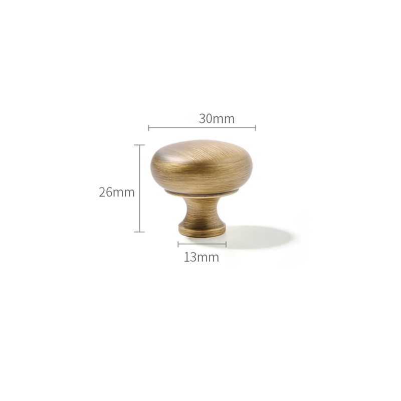 Bouton de Meuble en Laiton Bronze Antique, Plaque et Rosace à la Pièce, vue 11