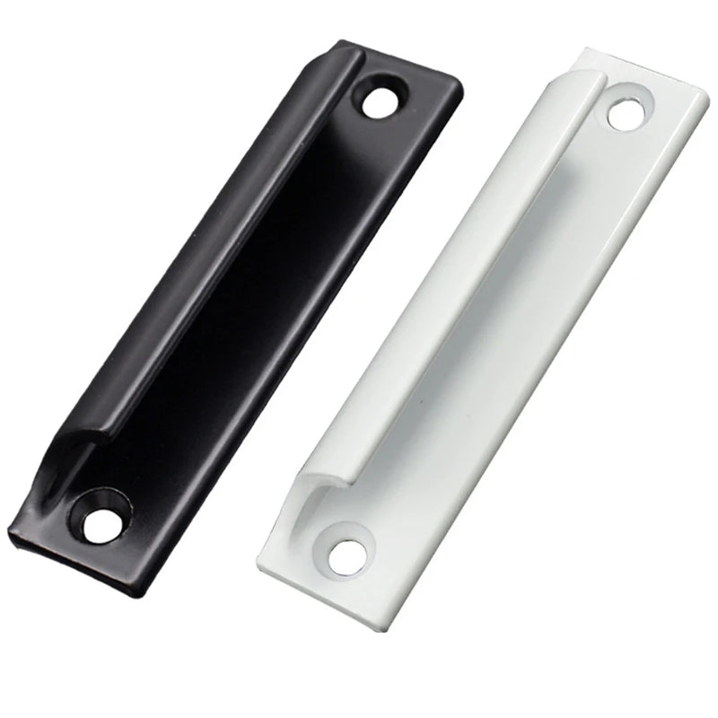 Poignée de Fenêtre Coulissante Plate en Aluminium, 90 mm, Entraxe 76 mm, vue 4