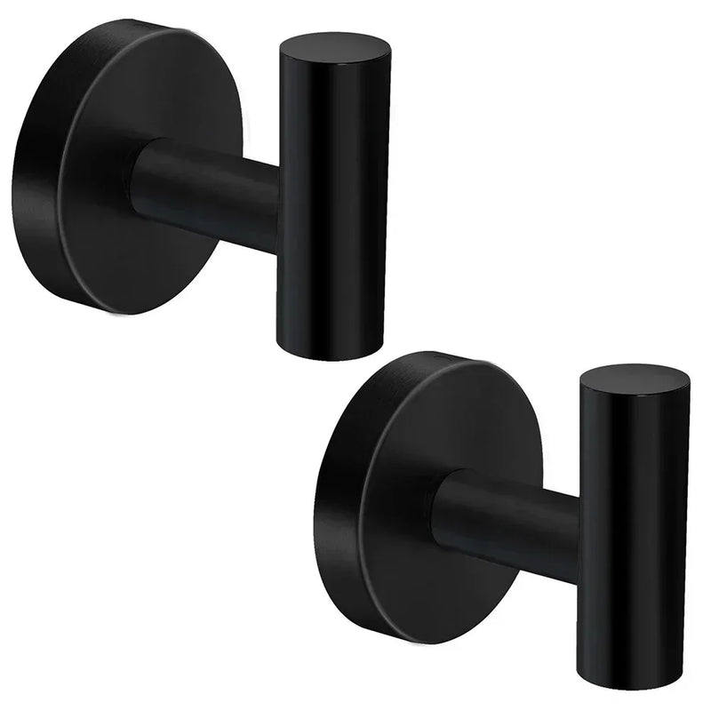 Patère de Salle de Bain Ronde en Inox 304, Lot de 2, 5 Finitions, vue 9