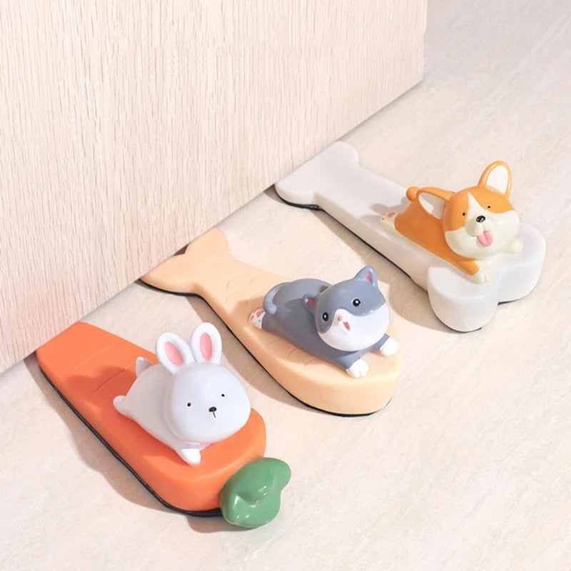 Bloque-Porte Décoratif en Forme d'Animal, Cale de Porte en PVC, 6 Modèles, vue 3