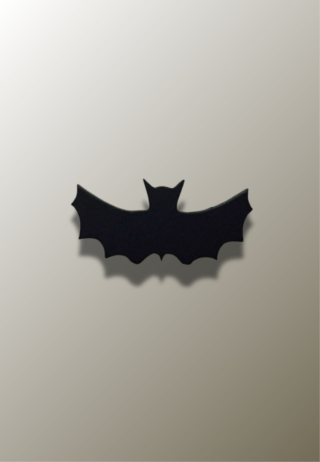 Patère Murale Chauve-Souris Noire en Bois pour Chambre d'Enfant