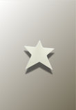 Patère Murale Étoile Blanche pour Chambre d'Enfant