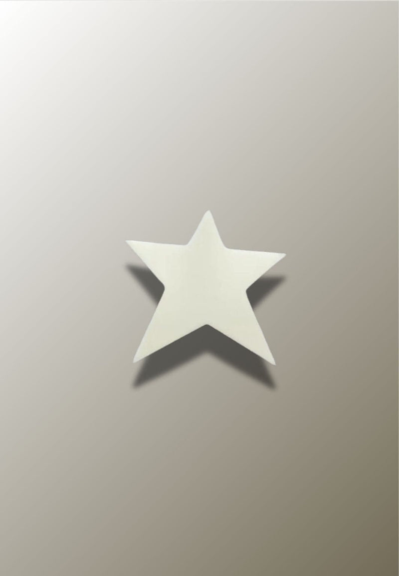Patère Murale Étoile Blanche pour Chambre d'Enfant