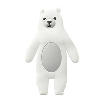 Patère Adhésive Ours Polaire en Silicone, Bras Baissés, Sans Perçage, vue 3