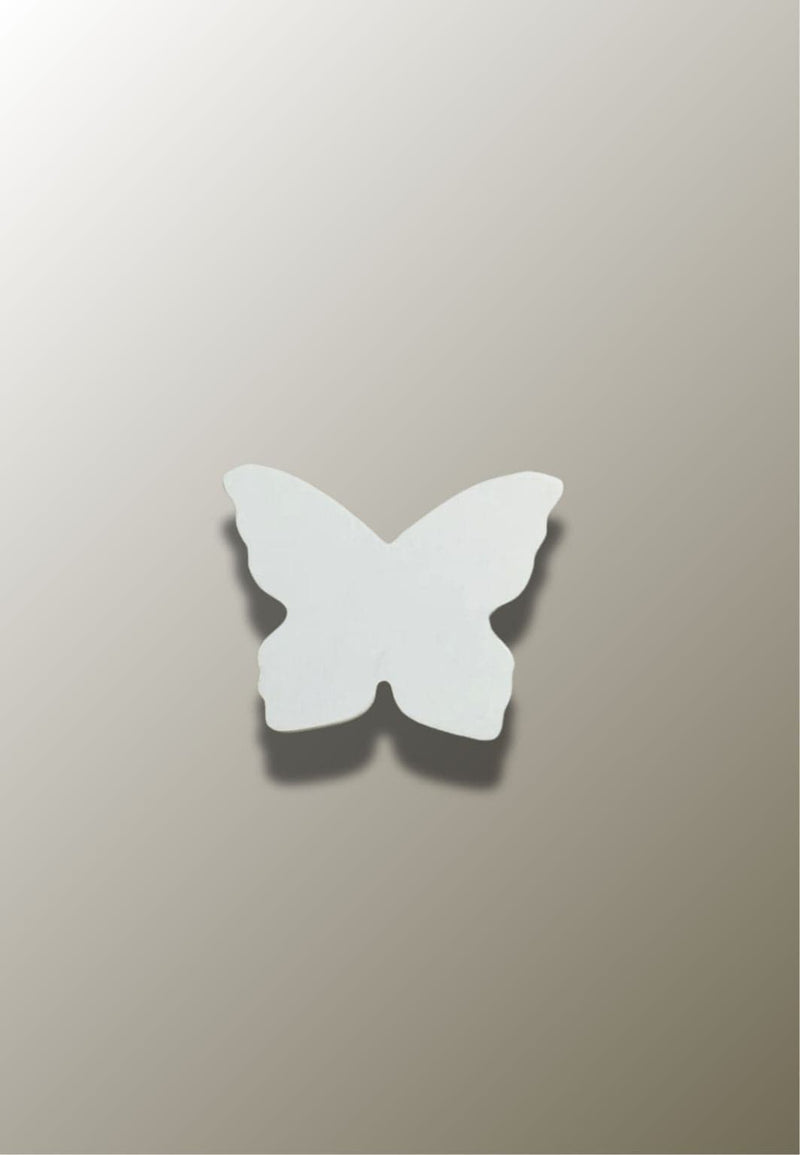 Patère Murale Papillon Blanc, Crochet Décoratif pour Enfant