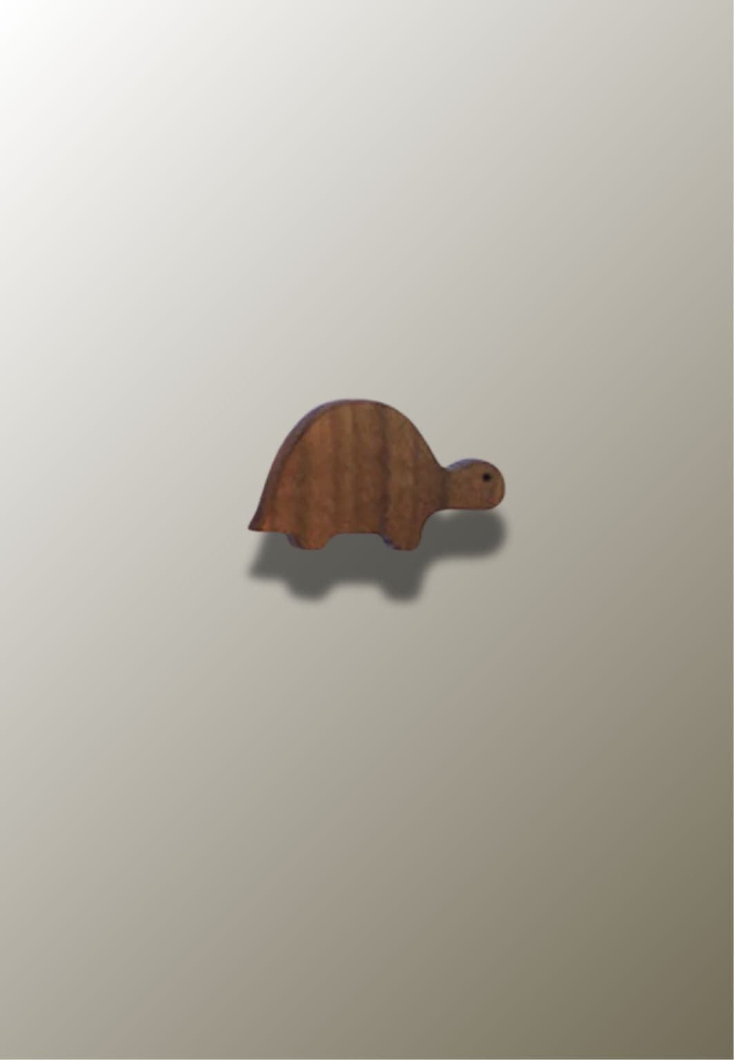 Patère Murale Enfant Tortue en Bois, Crochet Animal