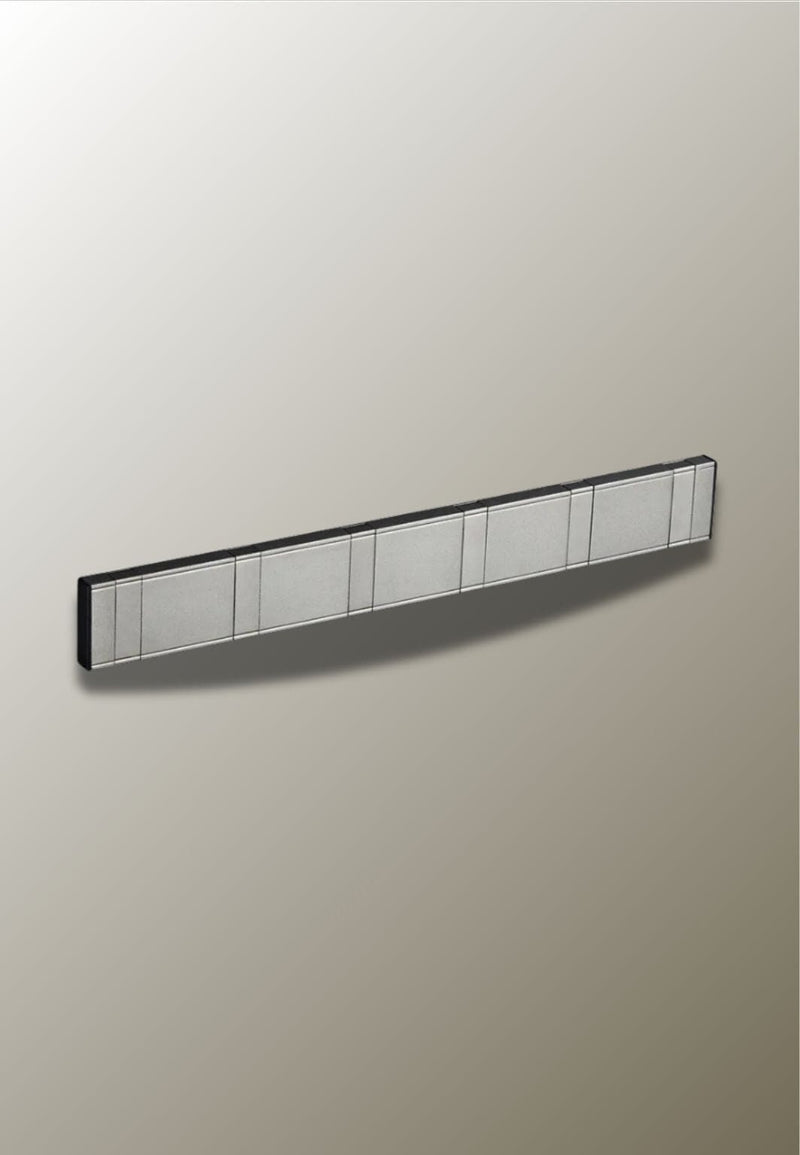 Porte-Manteau Mural en Alliage d'Aluminium Gris, Crochets Rabattables